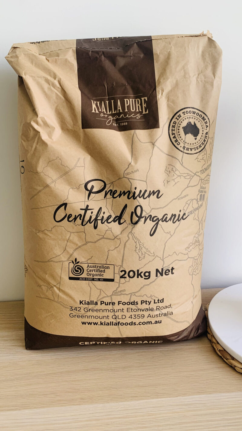 kialla organic bakers flour