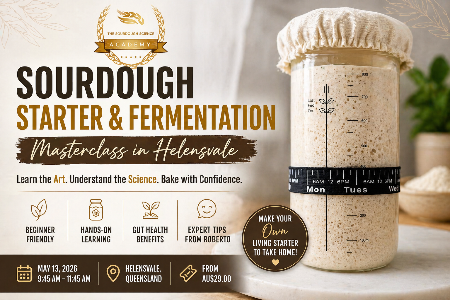 Sourdough Starter & Fermentation